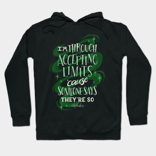 Wicked Musical Quote Elphaba Hoodie